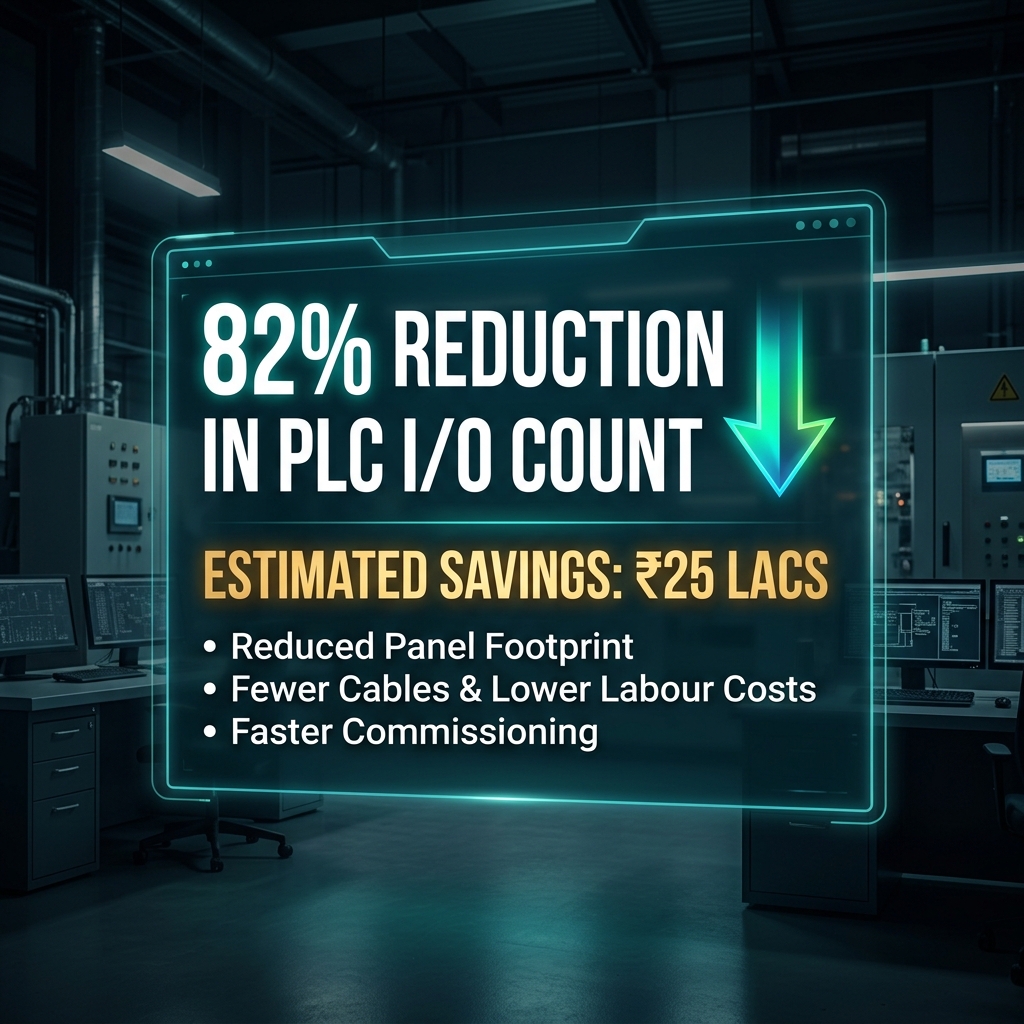 82% Fewer I/O Points — Hartmann Case Study