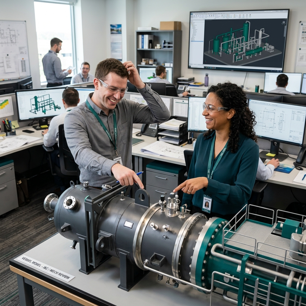 Interdisciplinary Co-ordination Part 2 — I&C vs Mechanical Engineer nozzle placement